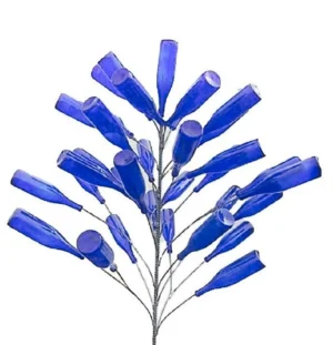 The "Haint Chaser" Glass Bottle Tree by Cubby's!