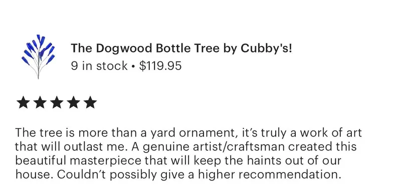 The Dogwood Bottle Tree by Cubby's! - Image 3