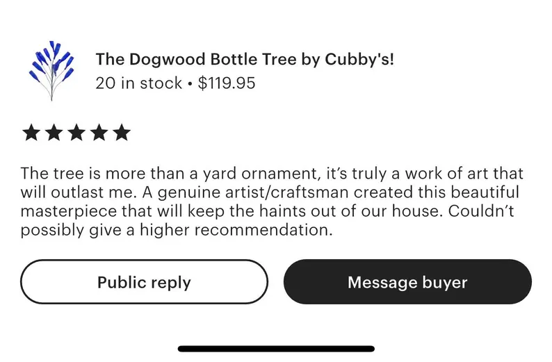 The Dogwood Bottle Tree by Cubby's! - Image 5