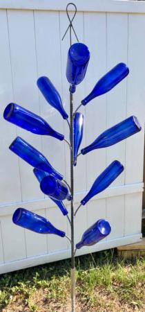 The Awareness Bottle Tree - Authentic Southern Glass Bottle Tree