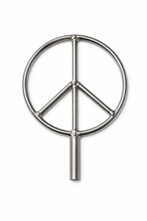 Peace Symbol for Cubby's Bottle Trees!