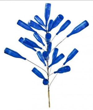 The "Unruly" Glass Bottle Tree by Cubby's!