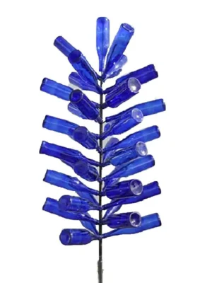 The "Porcupine" Glass Bottle Tree by Cubby's!